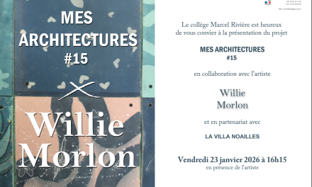 La présentation du projet « Mes architectures », en partenariat avec la Villa Noailles