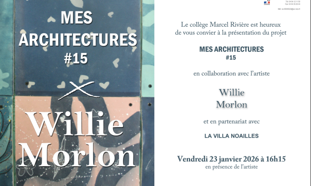 La présentation du projet « Mes architectures », en partenariat avec la Villa Noailles