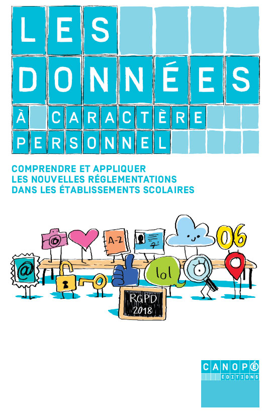 couverture de la brochure canope RGPD