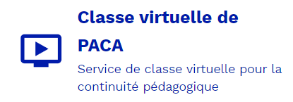 Classe virtuelle de PACA