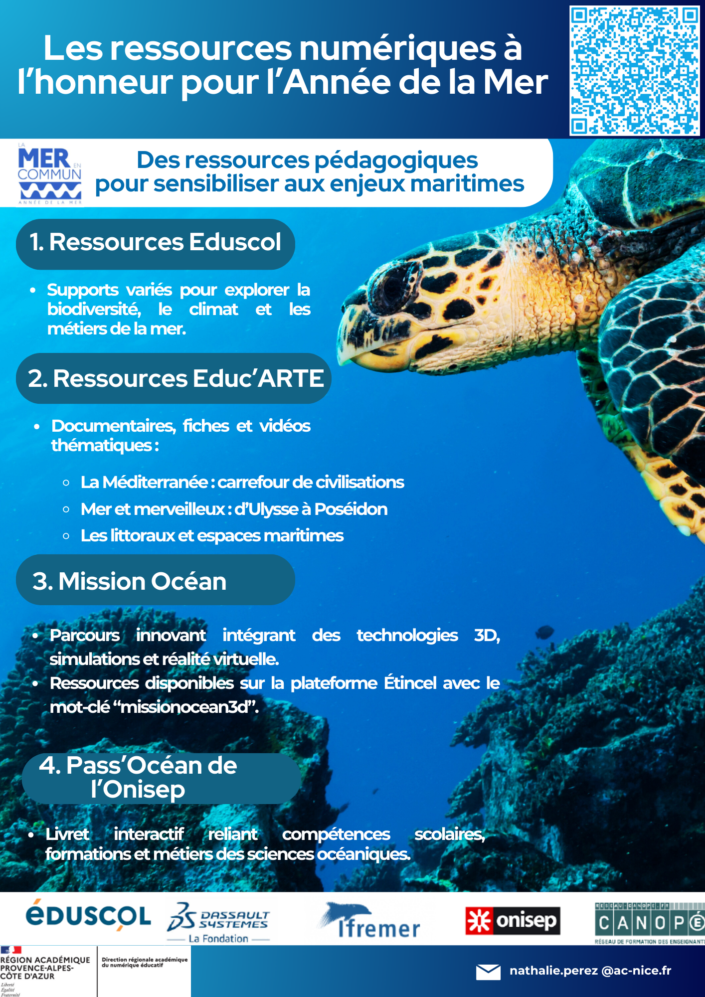 Copie de Les ressources numériques à lhonneur pour lAnnée de la Mer