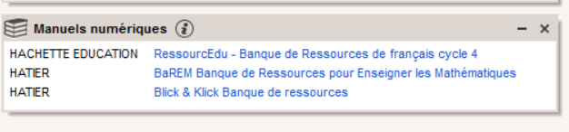 Accès aux ressources de la BRNE via Pronote (hébergé) et Agora06  BRNE
