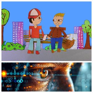 Création du dessin animé et visuel