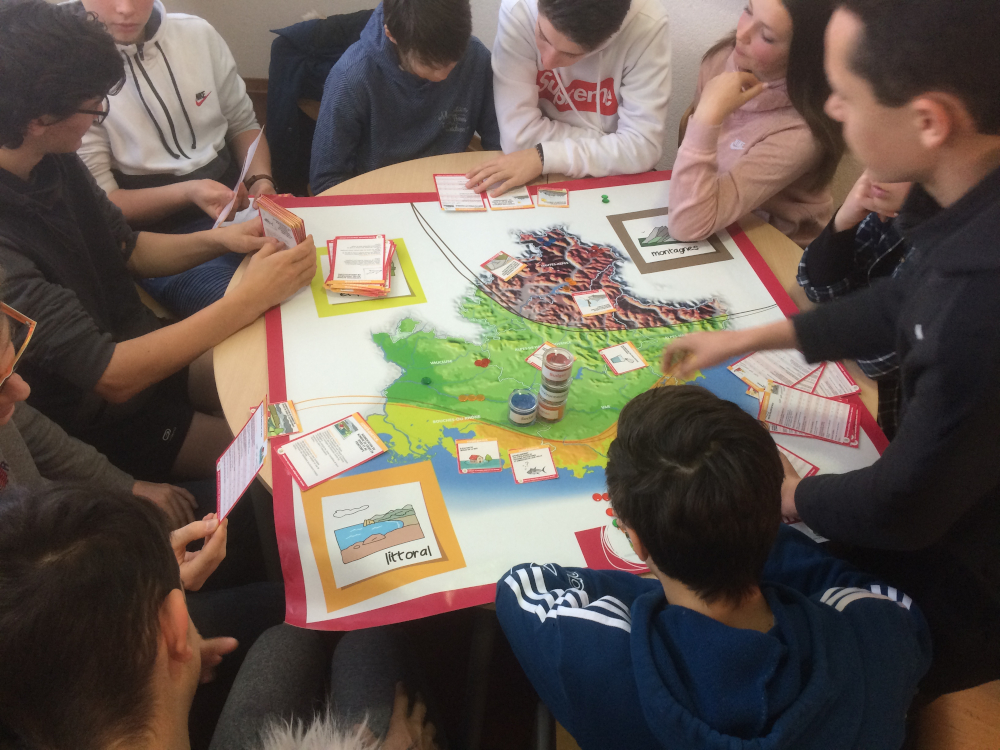 Jeu sérieux mis en place par la CPIE des Iles de Lérins et des Pays d'Azur