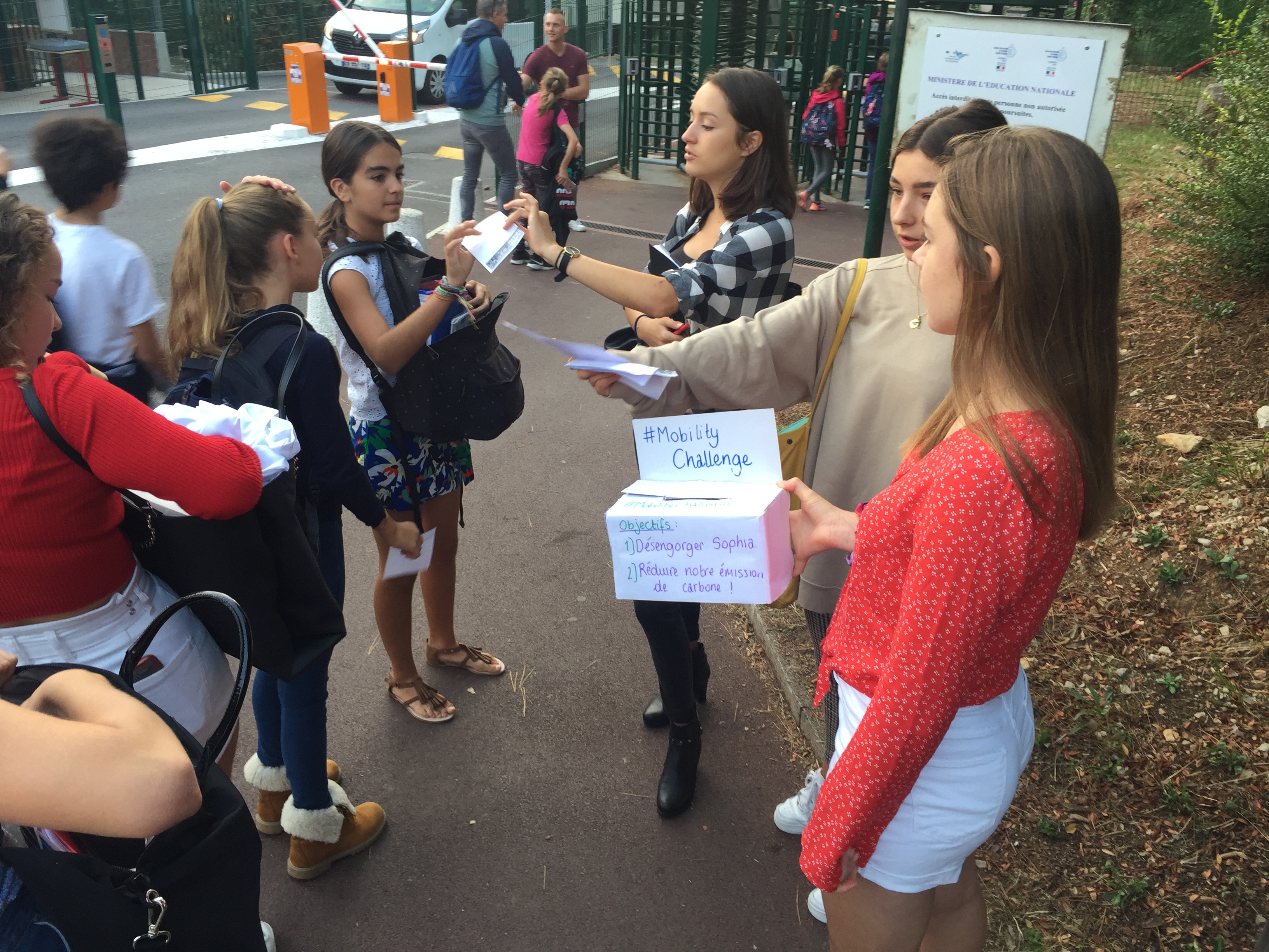 Challenge mobilité à Sophia Antipolis