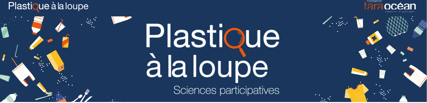 Plastique à la loupe