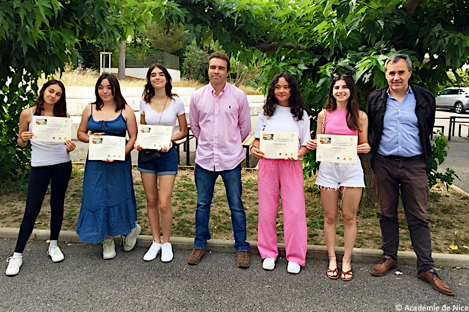 2e et 3e prix académiques catégorie lycée - Lycée Jacques-Audiberti d'Antibes