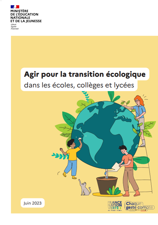 Guide Agir pour la transition écologique dans les écoles, collèges et lycées
