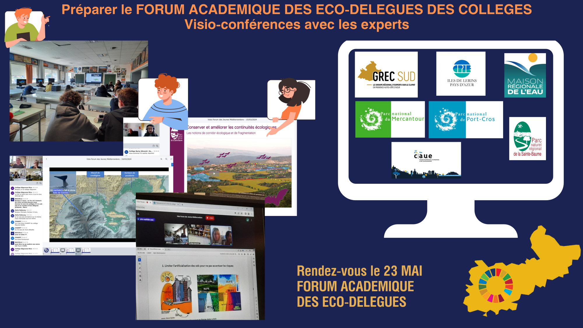 Premier forum académique méditerranéen des écodélégués