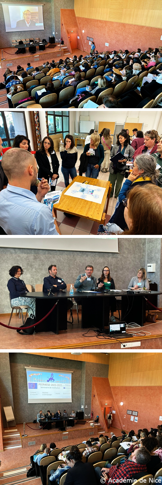 Le 1er forum des référents EDD de l’académie de Nice s’est tenu le vendredi 25avril 2025 à l’INSPÉ de Draguignan Le 1er forum des référents EDD de l’académie de Nice s’est tenu le vendredi 25avril 2025 à l’INSPÉ de Draguignan