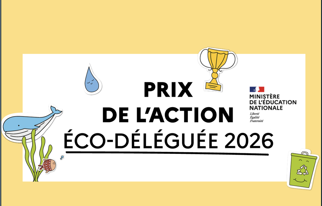Prix de l&rsquo;action éco-déléguée de l&rsquo;année 2026