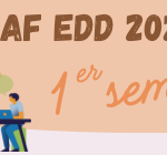 Programme Académique de Formation à l&rsquo;EDD – 1er semestre