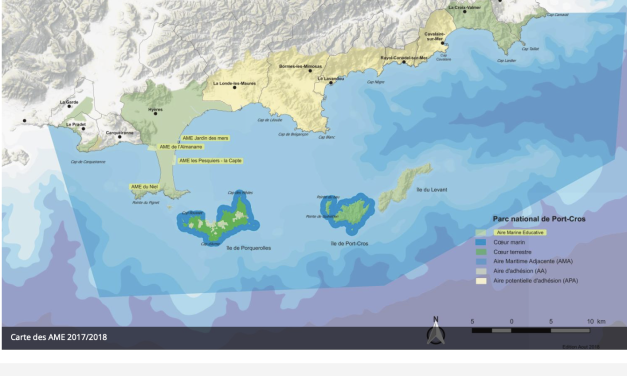 Les Aires Marines Educatives en partenariat avec le Parc National de Port Cros