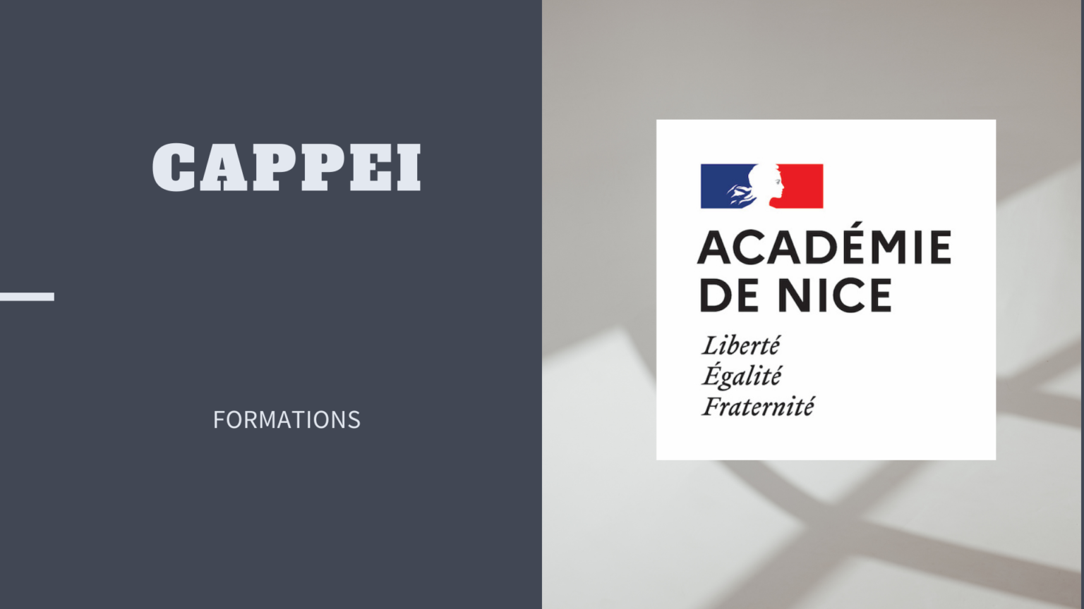 CAPPEI | Site disciplinaire EPS 06-83