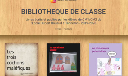 Créer un livre numérique : écrite collaborative et différenciation