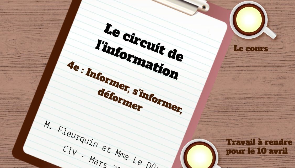 Le circuit de l’information : parcours EMI