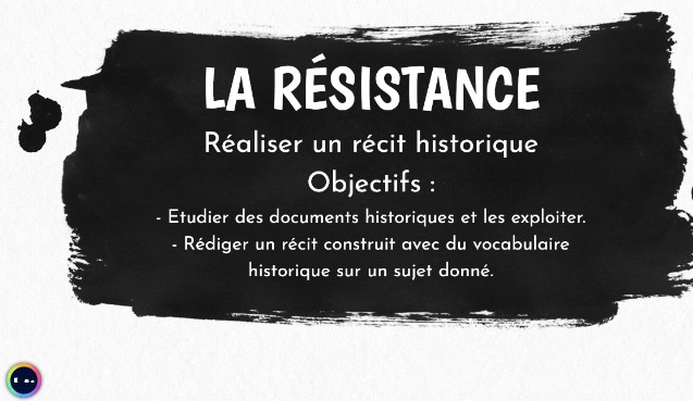 resist recit