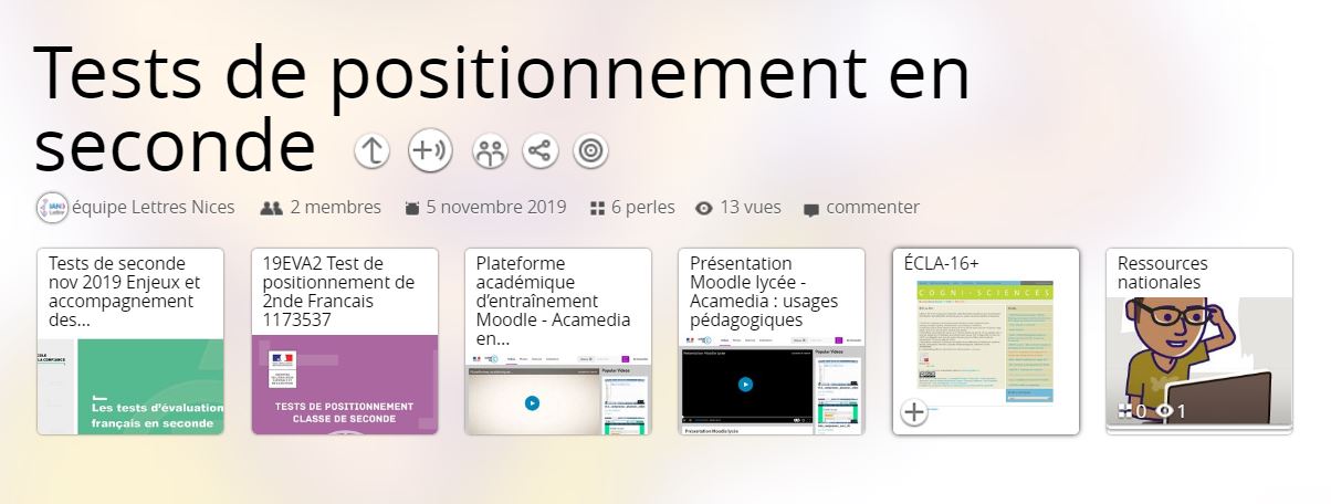 Accompagnement des équipes après les tests de positionnement de français