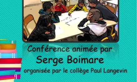 Conférence de Serge Boimare mercredi 4 mars