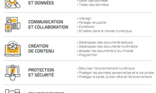 Les compétences évaluées par Pix