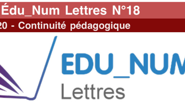 Lettre Édu_Num Lettres N°18