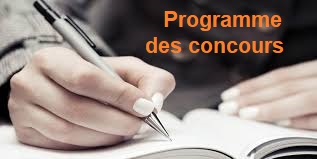 LES PROGRAMMES DES CONCOURS D’ENSEIGNANTS DU SECOND DEGRÉ DE LA SESSION 2021
