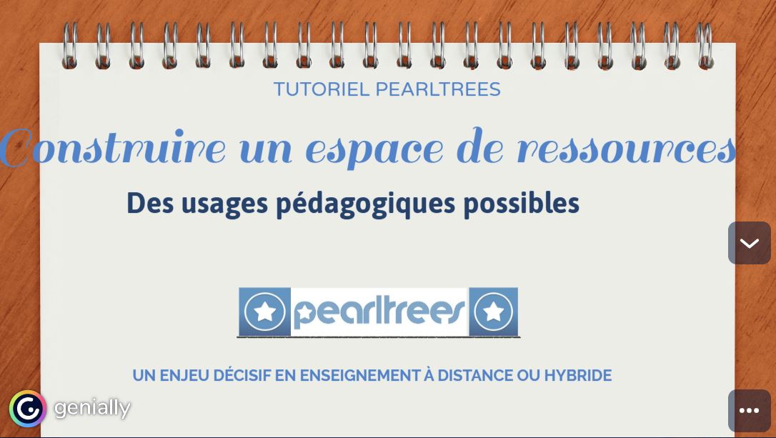 Tutoriel 2 : construire un espace de ressources