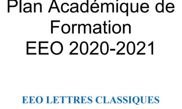 PAF LETTRES CLASSIQUES