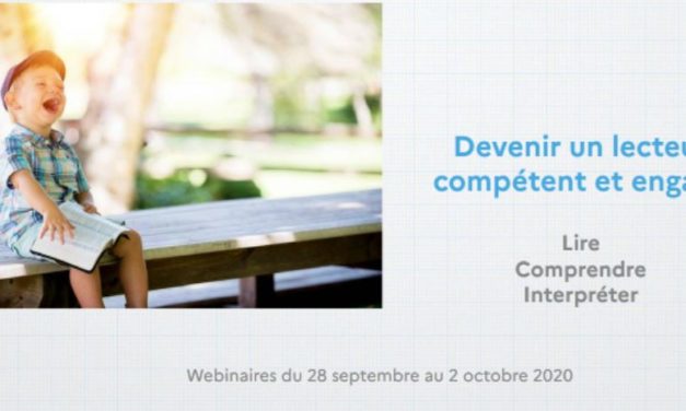 WEBINAIRE : DEVENIR UN LECTEUR COMPETENT