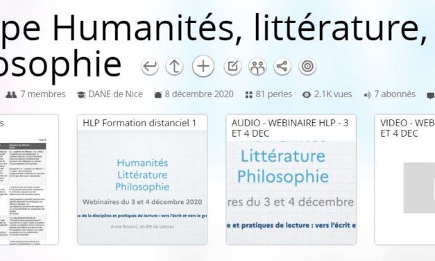 WEBINAIRE HLP 3&4 DECEMBRE et 14&21 JANVIER