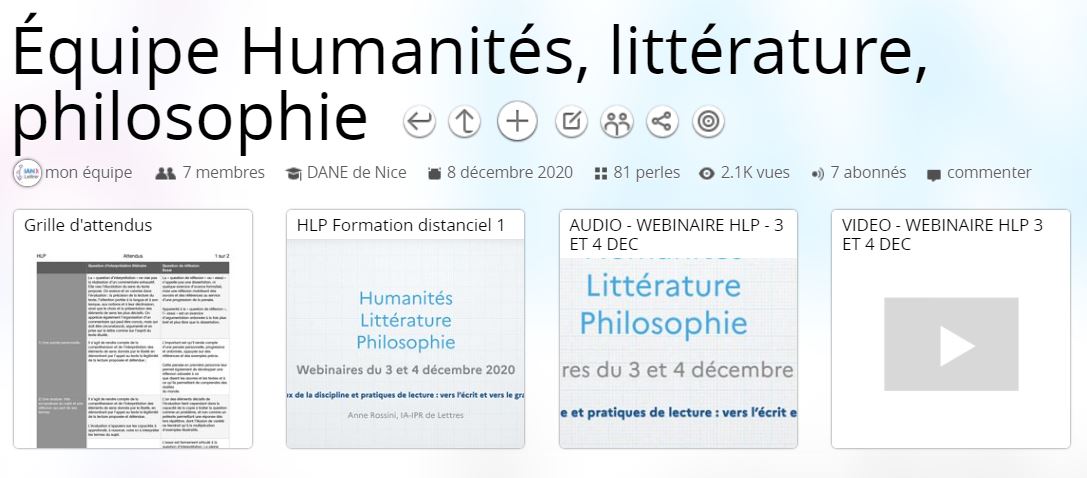 WEBINAIRE HLP 3&4 DECEMBRE et 14&21 JANVIER