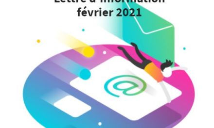Lettre d’information Février 2021