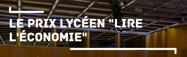 Le Prix lycéen « Lire l’Économie »