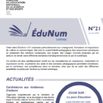 Lettre EduNum n°21 (janvier 2022)