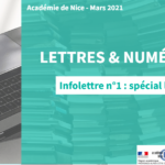 Infolettre 1- Lettres & numérique – Dossier spécial lecture