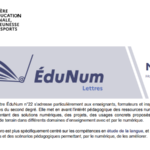 Lettre EduNum n°22