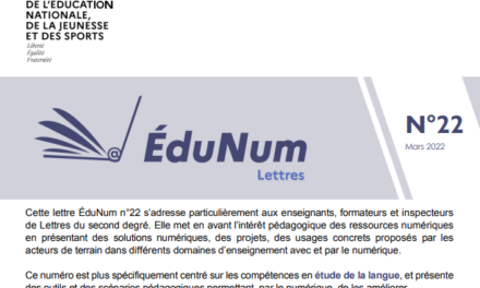 Lettre EduNum n°22