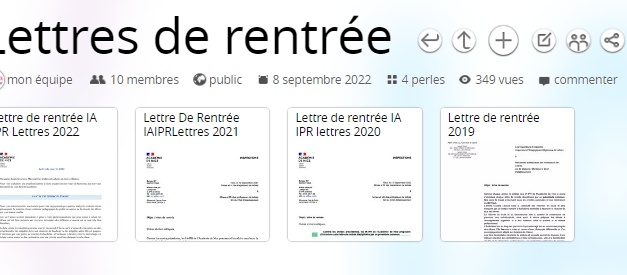 Lettre de rentrée IA -IPR 2022-2023