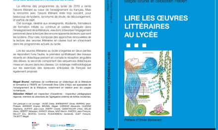 Lire les œuvres littéraires au lycée