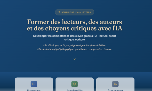 Former des lecteurs, auteurs et des citoyens critiques avec l&rsquo;IA