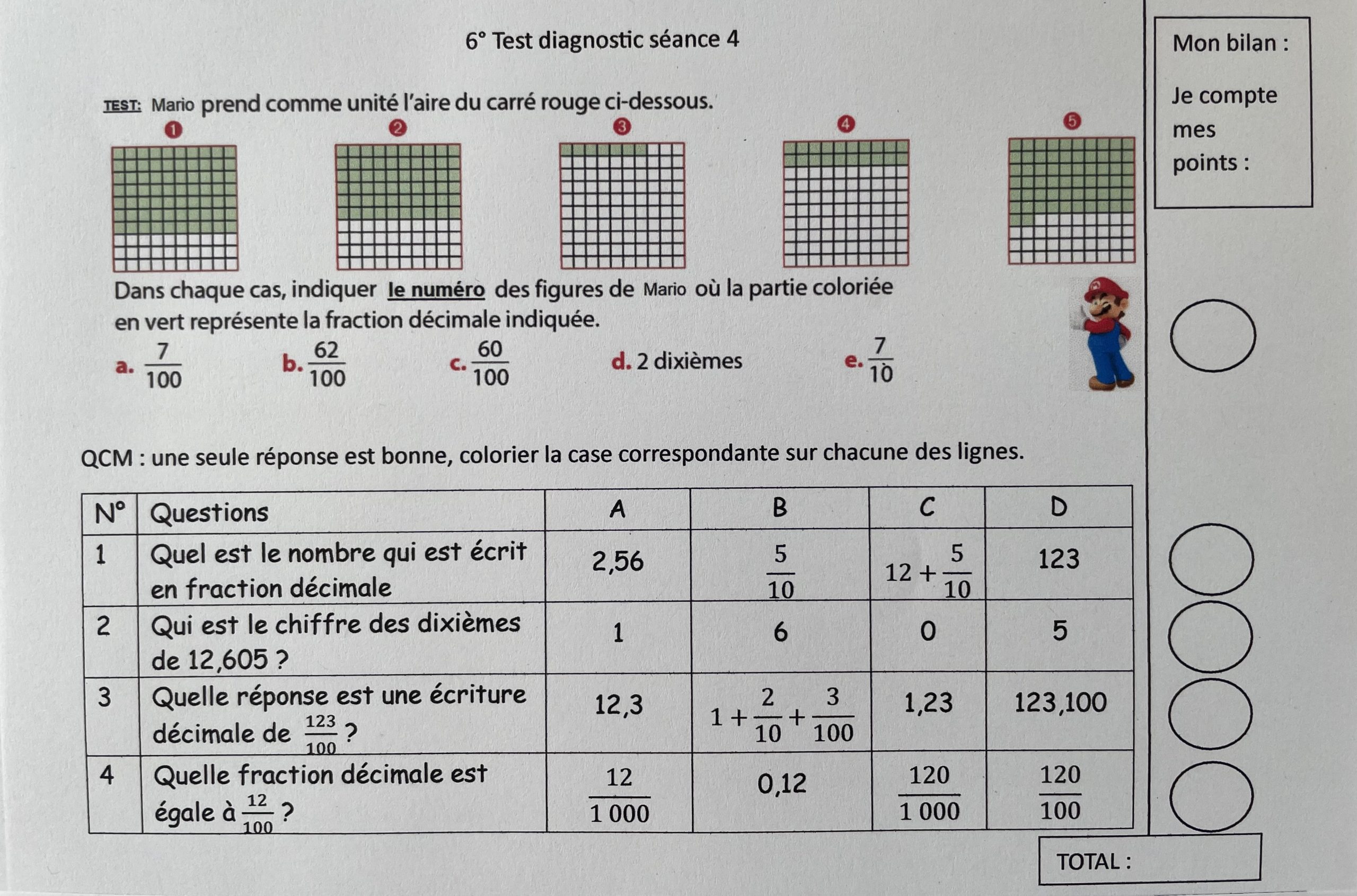 test diagnostic