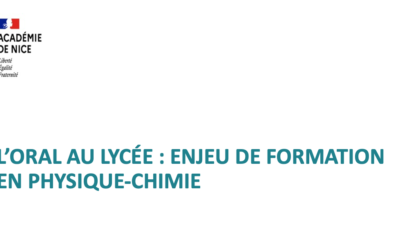 Formation académique à l’épreuve du grand oral