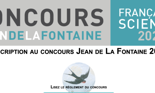 Concours Français et sciences 2021