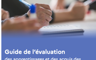 Guide de l’évaluation