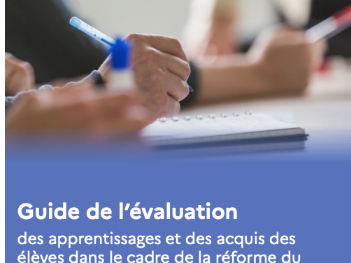 Guide de l’évaluation