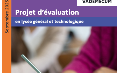 Projet d’évaluation au lycée général et technologique
