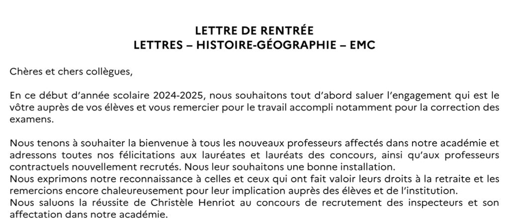 Les CCF en CAP – Lettres Histoire Géographie