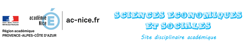 Le site des Sciences Economiques et Sociales
